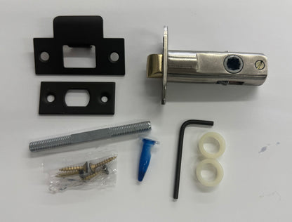 2 Inch Backset Passage Knob Parts Included in the Latch Assembly