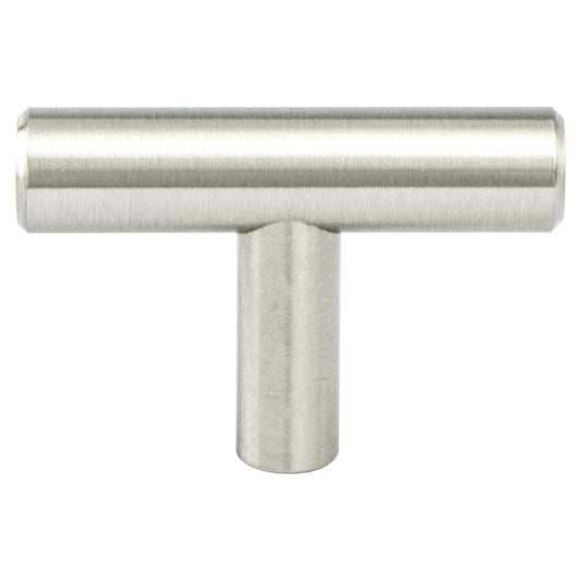 Berenson Tempo Knob 2 Inch Long Brushed Nickel