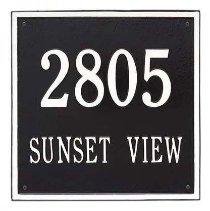Whitehall Square Estate Wall - Two Line
