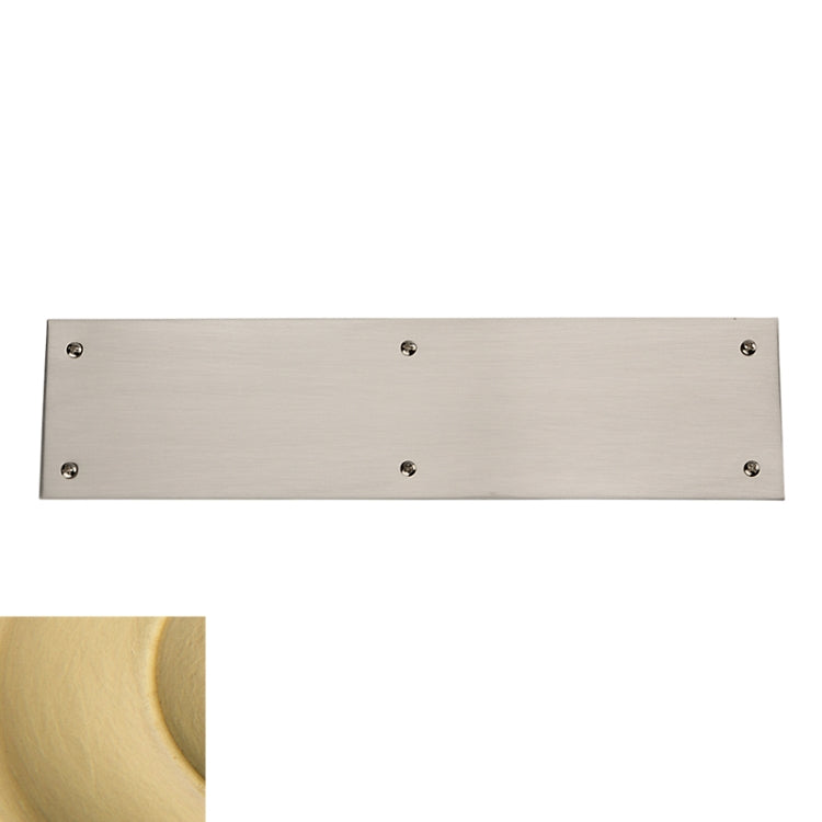 Baldwin Estate 2121 Square Edge Push Plate - 3" X 12"