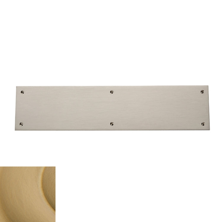 Baldwin Estate 2123 Square Edge Push Plate - 3.5" X 15"