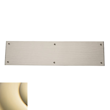 Baldwin Estate 2124 Square Edge Push Plate - 4" X 16"