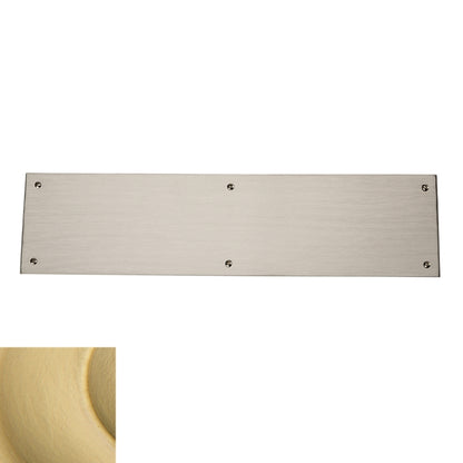 Baldwin Estate 2124 Square Edge Push Plate - 4" X 16"