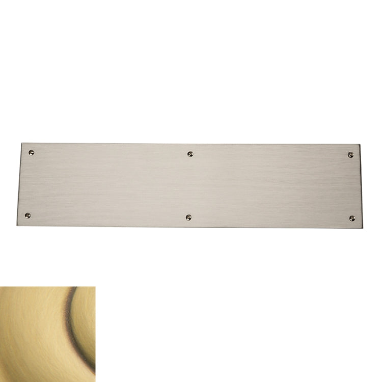 Baldwin Estate 2124 Square Edge Push Plate - 4" X 16"