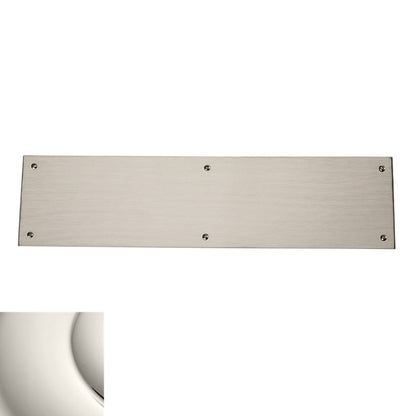 Baldwin Estate 2124 Square Edge Push Plate - 4" X 16"