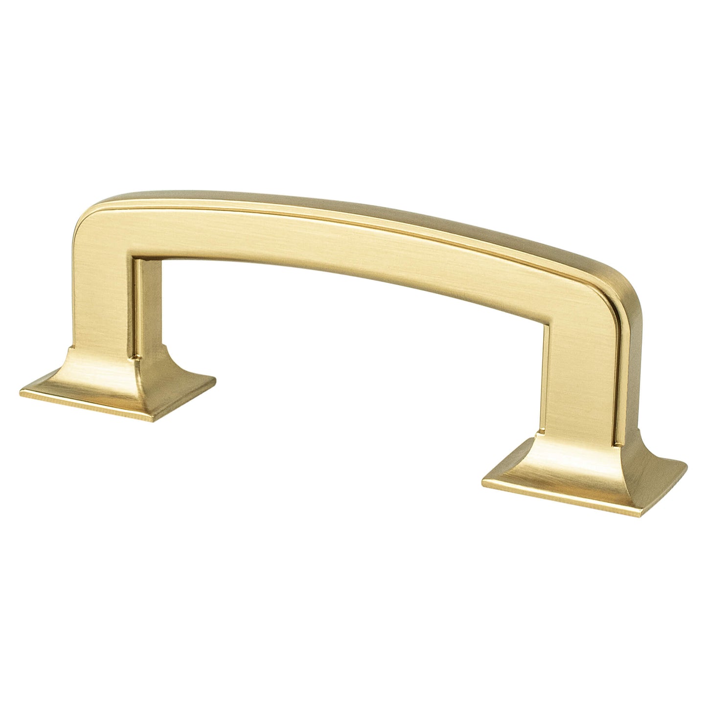 Berenson Hearthstone 3 inch CC Modern Brushed Gold Pull