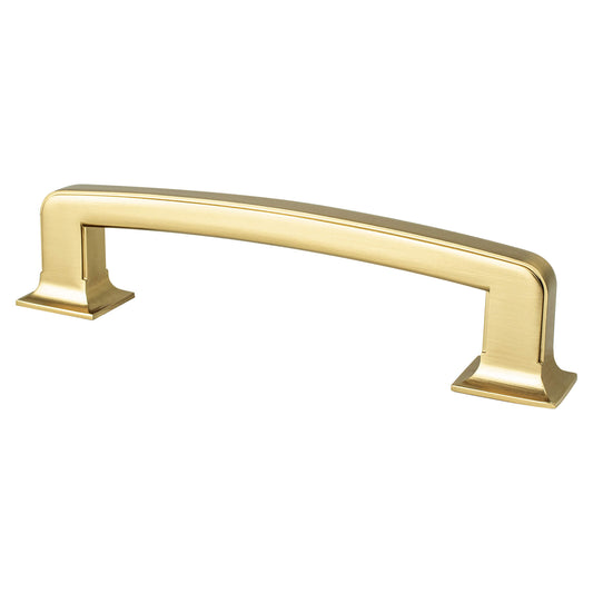 Berenson Hearthstone 128mm CC Modern Brushed Gold Pull