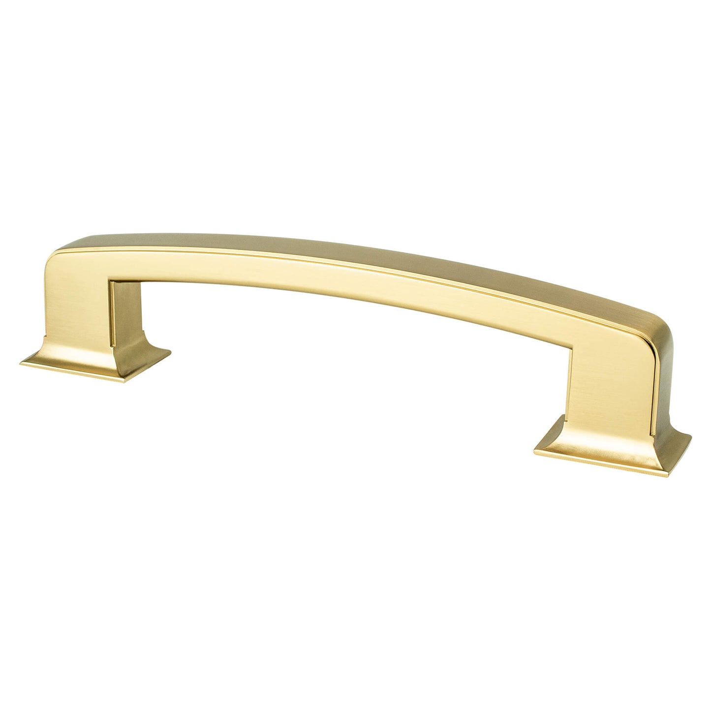 Berenson Hearthstone 6 inch CC Modern Brushed Gold Pull