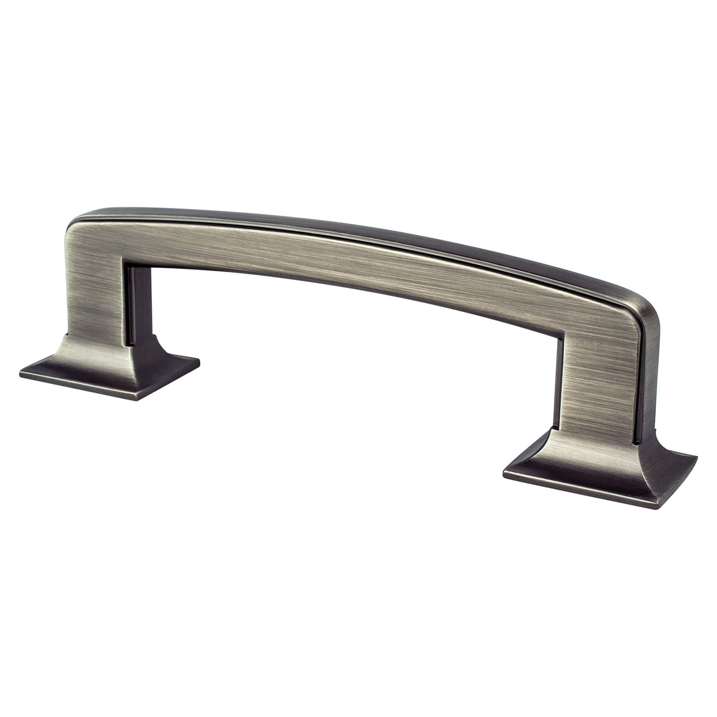 Berenson Hearthstone 96mm CC Vintage Nickel Pull