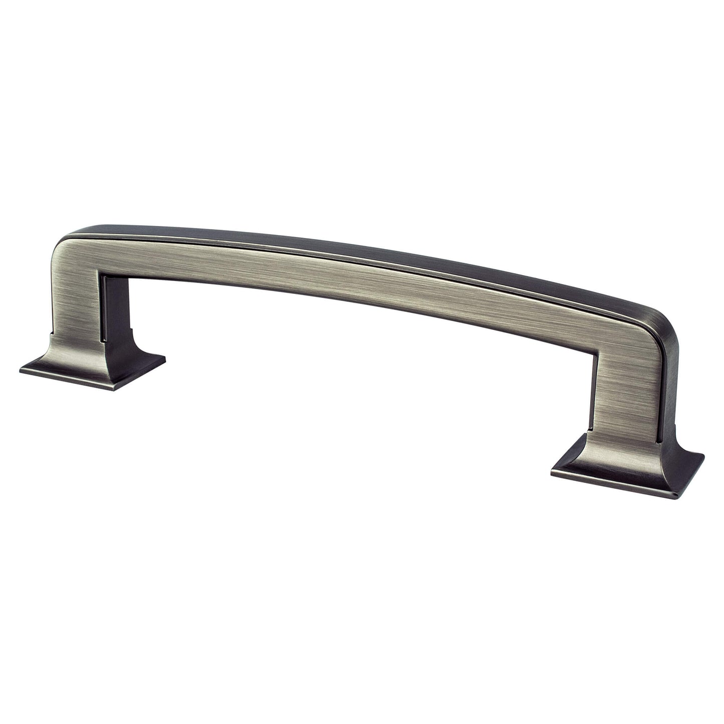 Berenson Hearthstone 128mm CC Vintage Nickel Pull