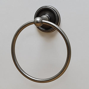 Towel Ring -  Shown in Antique Pewter
