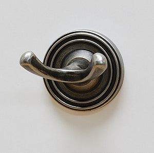 Robe Hook -  Shown in Antique Pewter