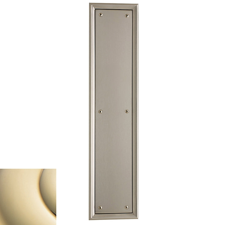 Baldwin Estate 2280 Nashville Push Plate - 3.5" X 15"