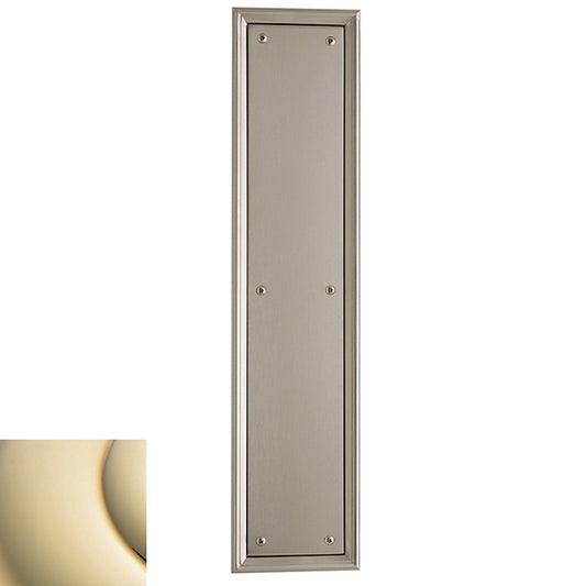 Baldwin Estate 2280 Nashville Push Plate - 3.5" X 15"