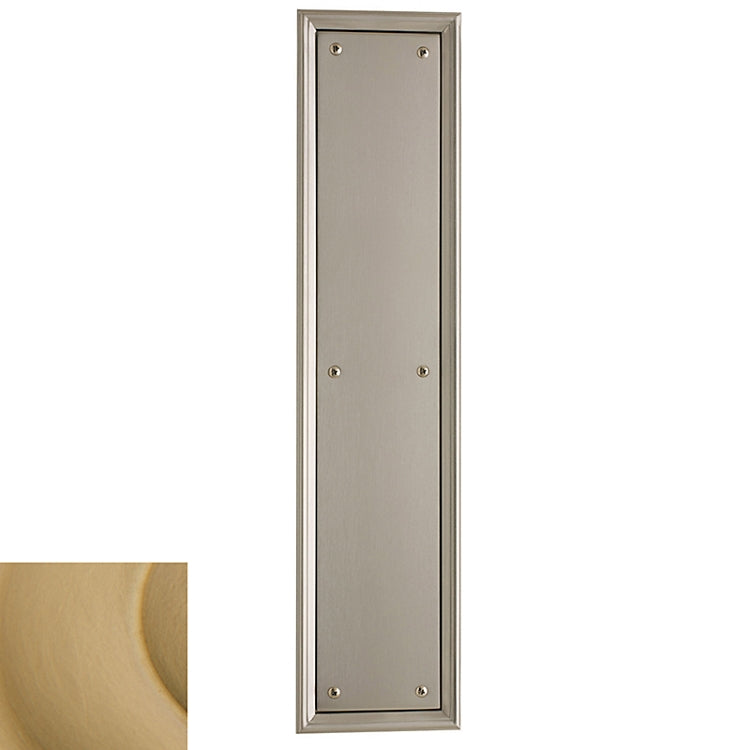 Baldwin Estate 2280 Nashville Push Plate - 3.5" X 15"