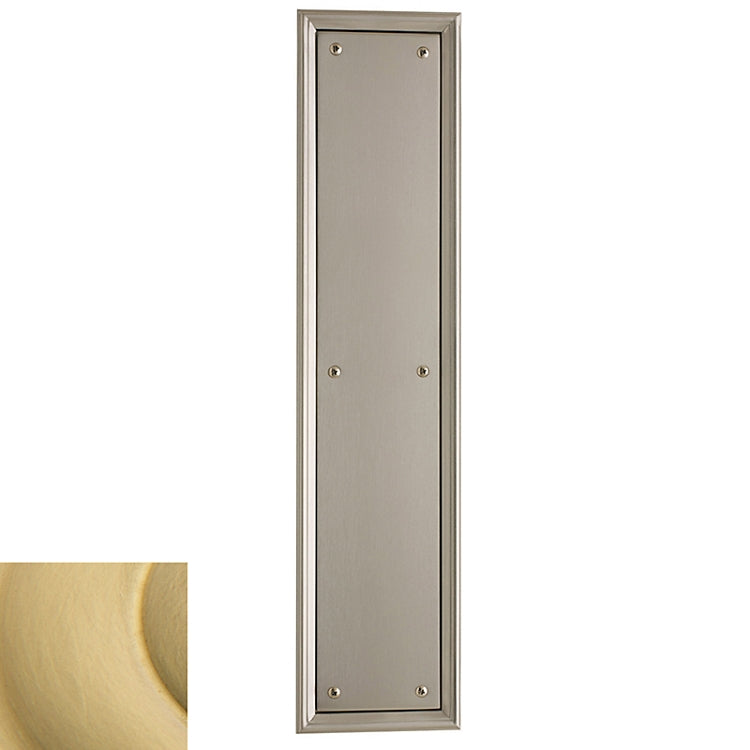 Baldwin Estate 2280 Nashville Push Plate - 3.5" X 15"