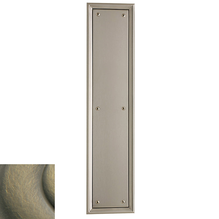 Baldwin Estate 2280 Nashville Push Plate - 3.5" X 15"