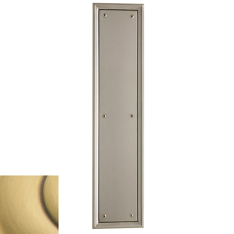 Baldwin Estate 2280 Nashville Push Plate - 3.5" X 15"