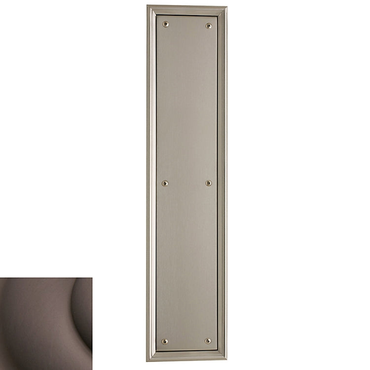 Baldwin Estate 2280 Nashville Push Plate - 3.5" X 15"