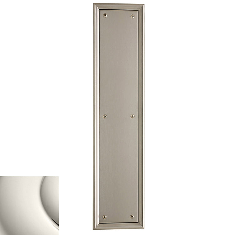 Baldwin Estate 2280 Nashville Push Plate - 3.5" X 15"