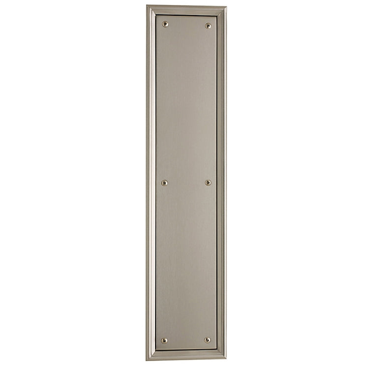 Baldwin Estate 2280 Nashville Push Plate - 3.5" X 15"