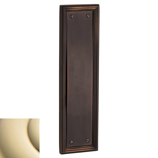 Baldwin Estate 2281 Nashville Push Plate - 3.5" X 20"