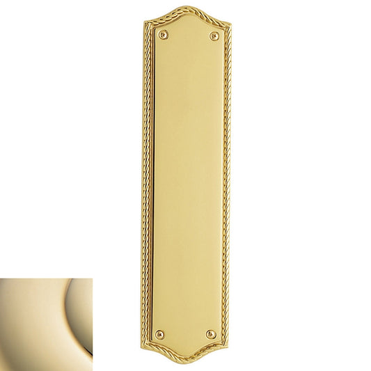 Baldwin Estate 2285 Bristol Push Plate - 2.75" X 10.875"