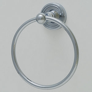 Towel RIng Shown in Satin Nickel