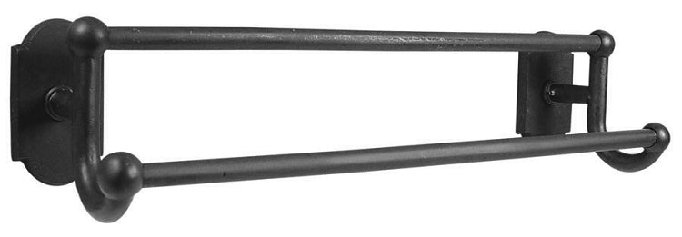 Emtek Sandcast 24" Double Towel Bar 