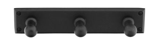 Emtek Sandcast Bronze Triple Robe Hook