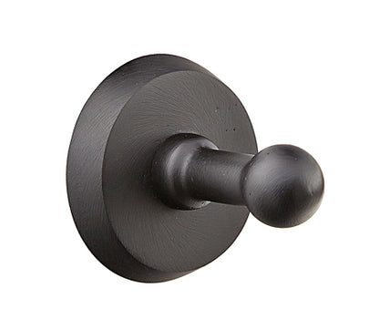 Emtek Sandcast Bronze Single Post Robe Hook