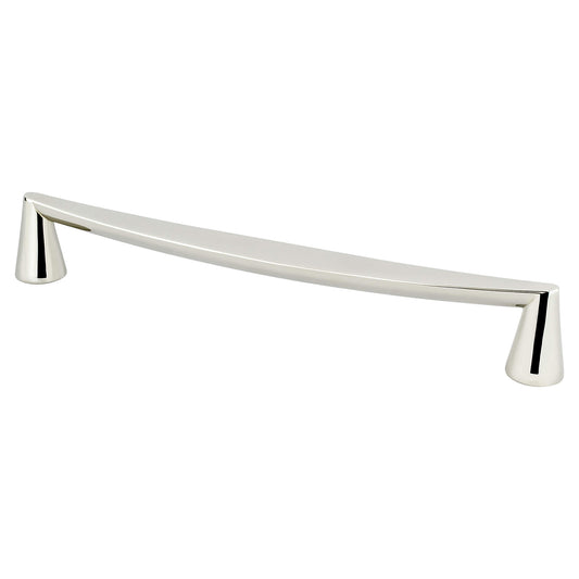 Berenson Domestic Bliss Pull 224MM C/C Polished Nickel