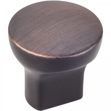 Hardware Resources Brenton Cabinet Knob in Brushed Oil Rubbed Bronze