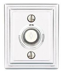 Emtek Brass Wilshire Door Bell Cover