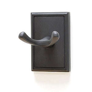 Robe Hook Shown in Black