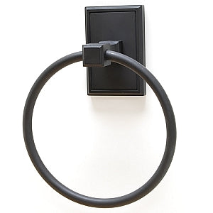 Towel Ring Shown in Black