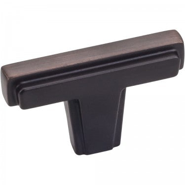 Hardware Resources Lexa Cabinet Knob in Brushed Oil Rubbed Bronze
