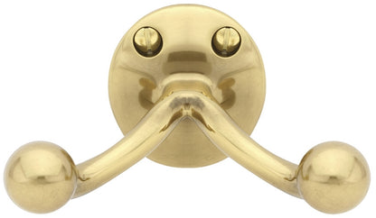 Emtek Brass Robe Hook - French Antique