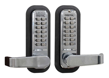 Lockey Style 2835 Double Combination Passage Lever Handle