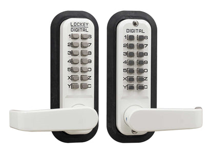 Lockey Style 2835 Double Combination Passage Lever Handle