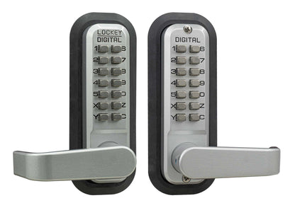Lockey Style 2835 Double Combination Lever Handle - Outside