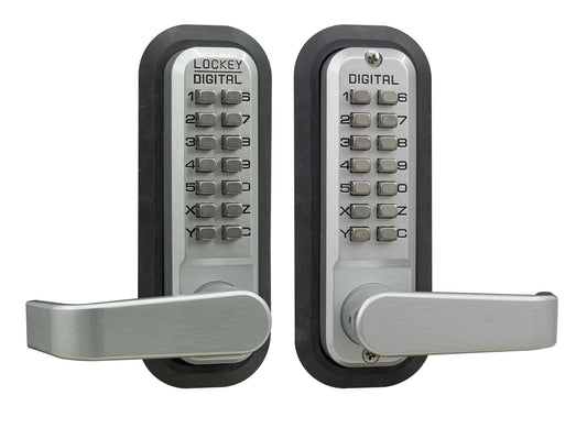 Lockey Style 2835 Double Combination Lever Handle - Outside