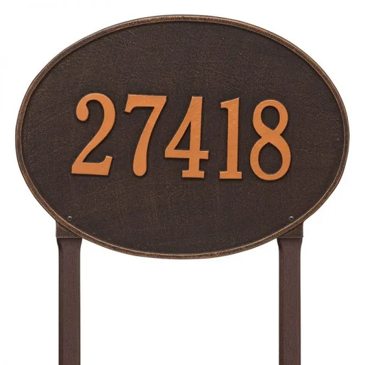 Whitehall Products Hawthorne Address Plaque