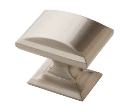 Amerock 1-1/4 Inch Candler Cabinet Knob In Satin Nickel