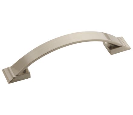 Amerock Candler 3 3/4 Inch Cabinet Pull Satin Nickel