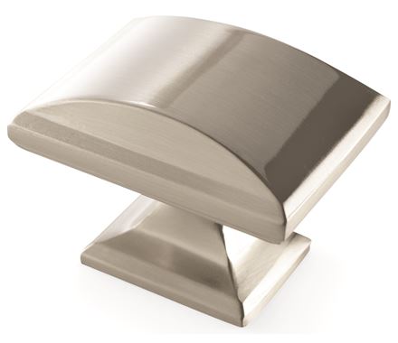 Amerock 1-1/2 Inch Candler Cabinet Knob In Satin Nickel