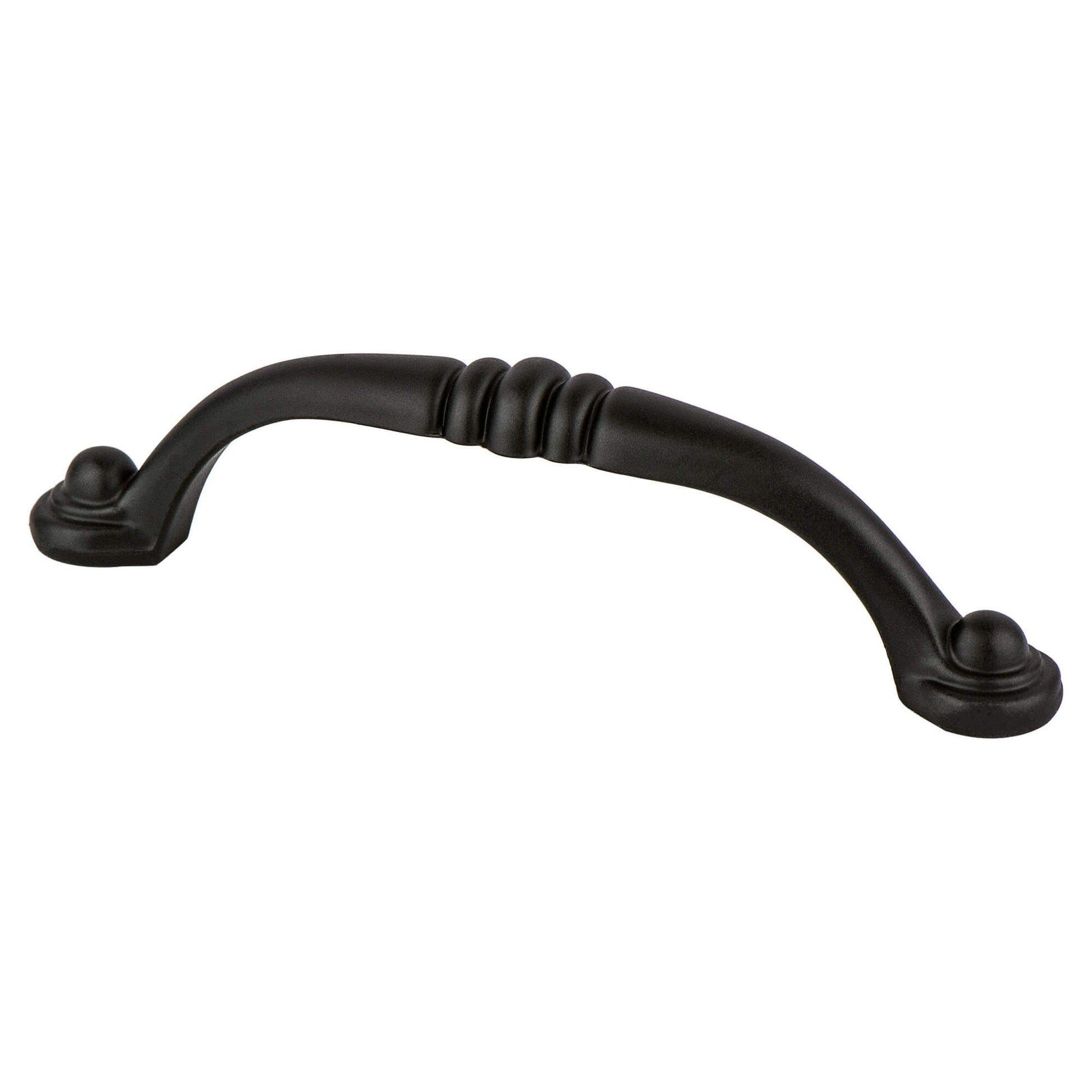 Berenson Euro Traditions Series 96mm Pull Matte Black