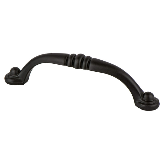 Berenson Euro Traditions Series 96mm Pull Matte Black