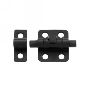 Deltana 2 Inch Barrel Bolt - Flat Black