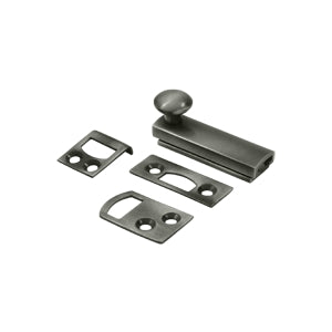 Deltana 2 Inch Concealed Screw Bolt - Antique Nickel